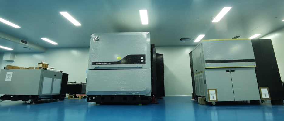 为江苏利特尔绿色包装HPIndigo25K提供稳压器和变压器
